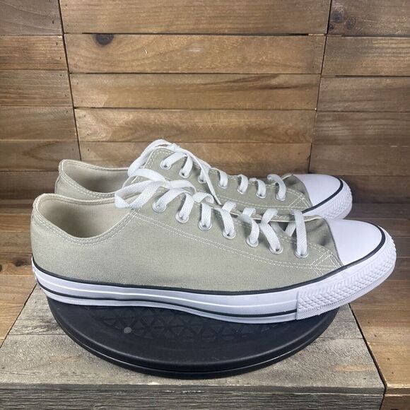 Converse Mens Sz 13 CTAS OX Athletic Olive Green Canvas Low Top Sneakers - Picture 1 of 10